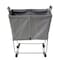 Steele Canvas Basket 2 BU Elevated Truck Grey Vinyl w/Grey Vinyl - 2in Stem Casters 92E2VGRYVGRYM2S - alternate 2